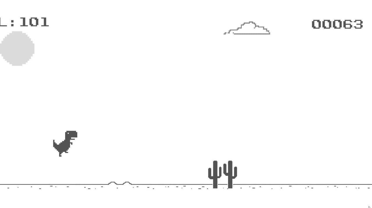 GoogleDinoRun screenshot 2