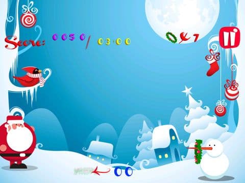 Santa Bells - Frosty Xmas Snowflake