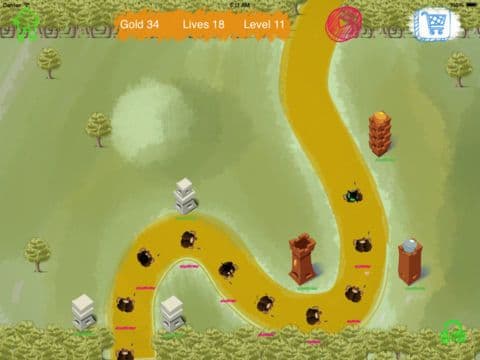 A Medival Castle Fighting Turret Game - Destroy your Enemy screenshot 5