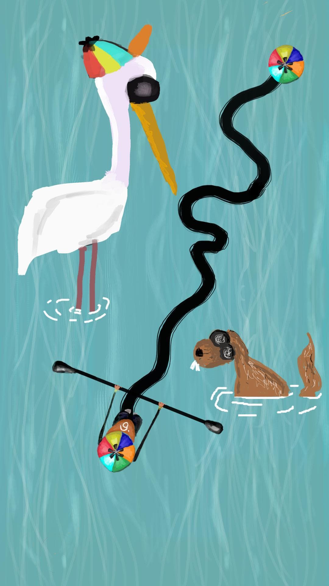Tomas and the riparian forest