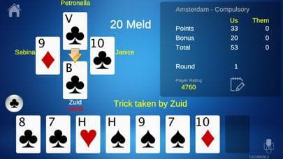 Klaverjassen screenshot 5
