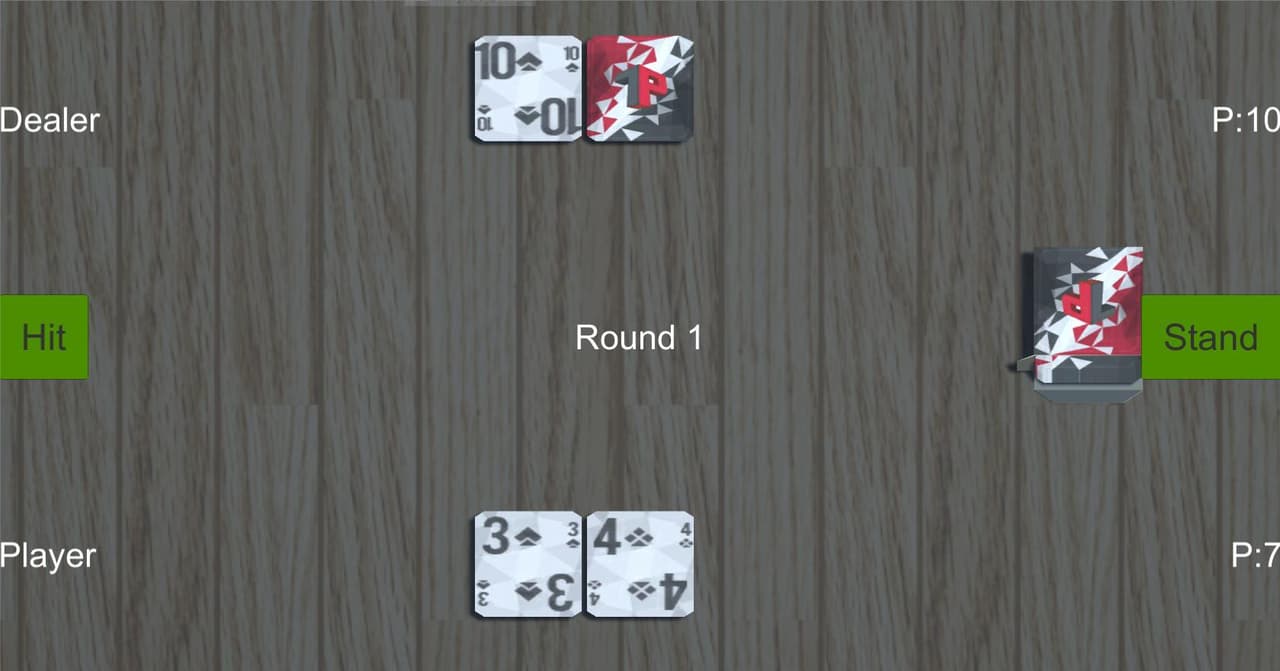 BlackJack - Unity Tutorial Example