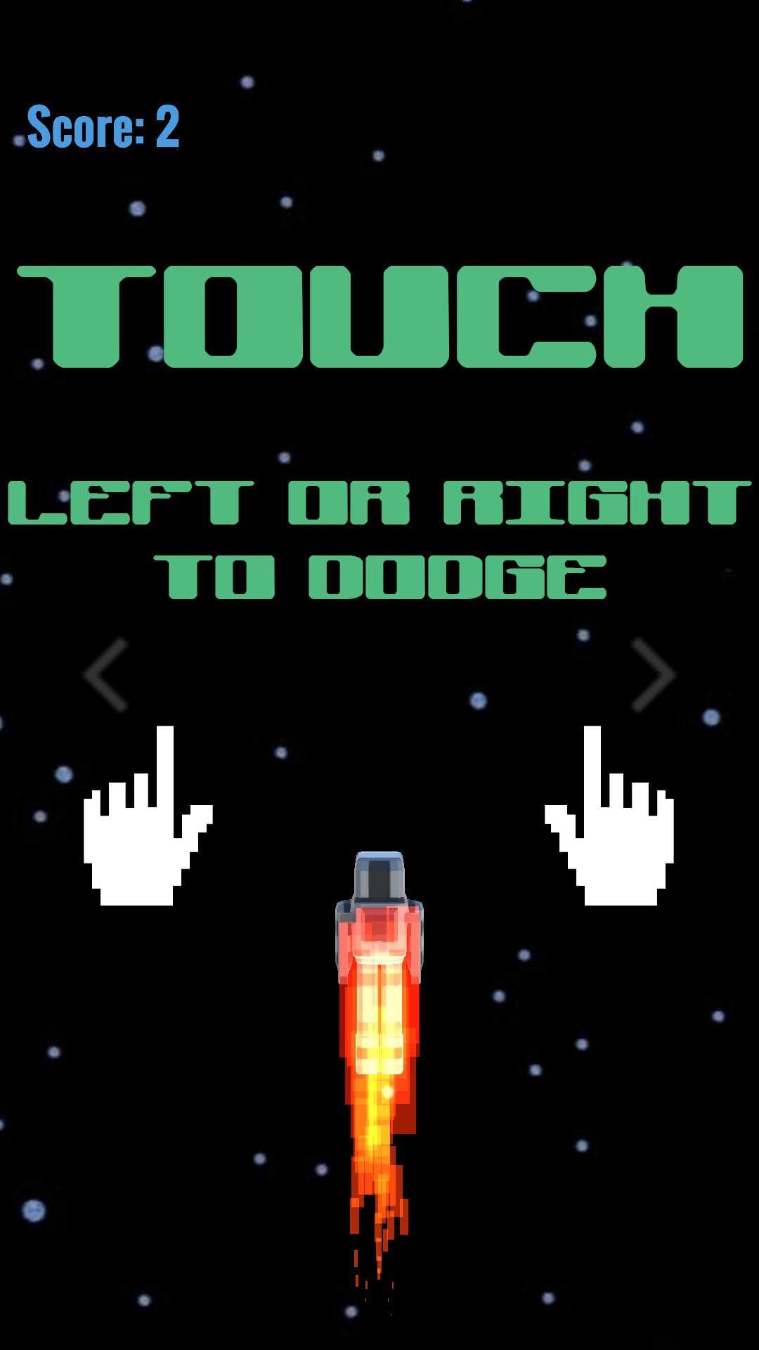 Meteor Shower:Dodge It! (Android) screenshot 3