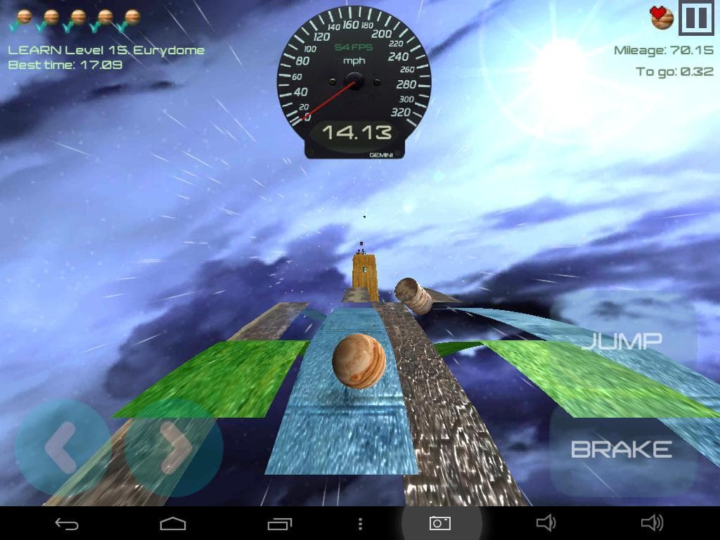 Trailbreaker Rolling Sky Ball - Manic Bowling in the Stars screenshot 5