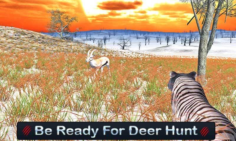 Wild White Tiger: Jungle Hunt screenshot 4