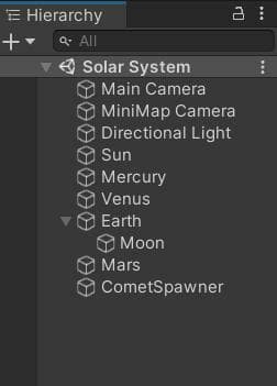 SOLAR SYSTEM (itch) (PARTH JOTWANI) screenshot 2