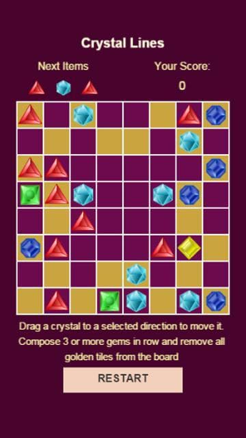 Crystal Lines screenshot 2