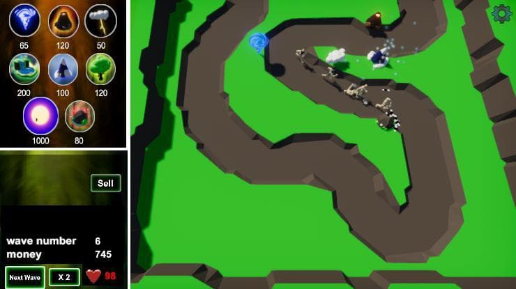 Nature VS humanity TD screenshot 3
