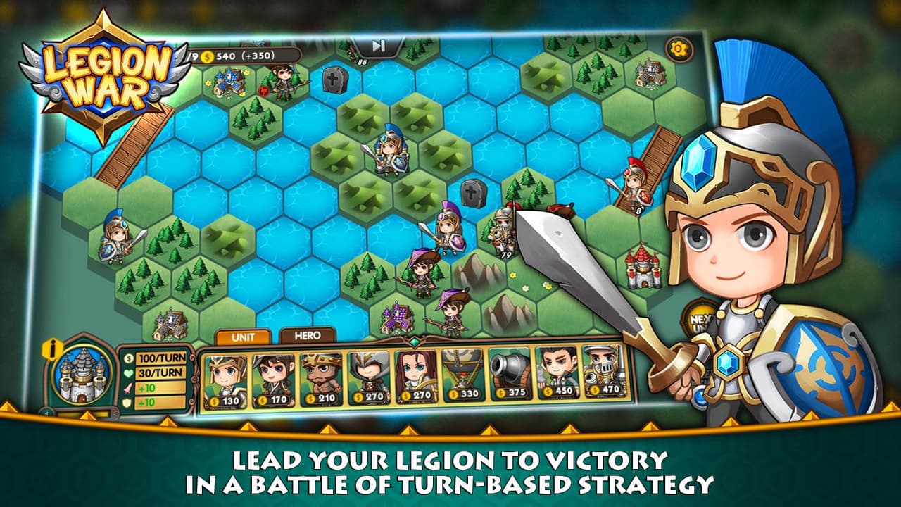 Legion War - Tactic & Strategy screenshot 2