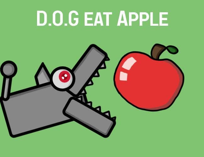 D.O.G eat Apple