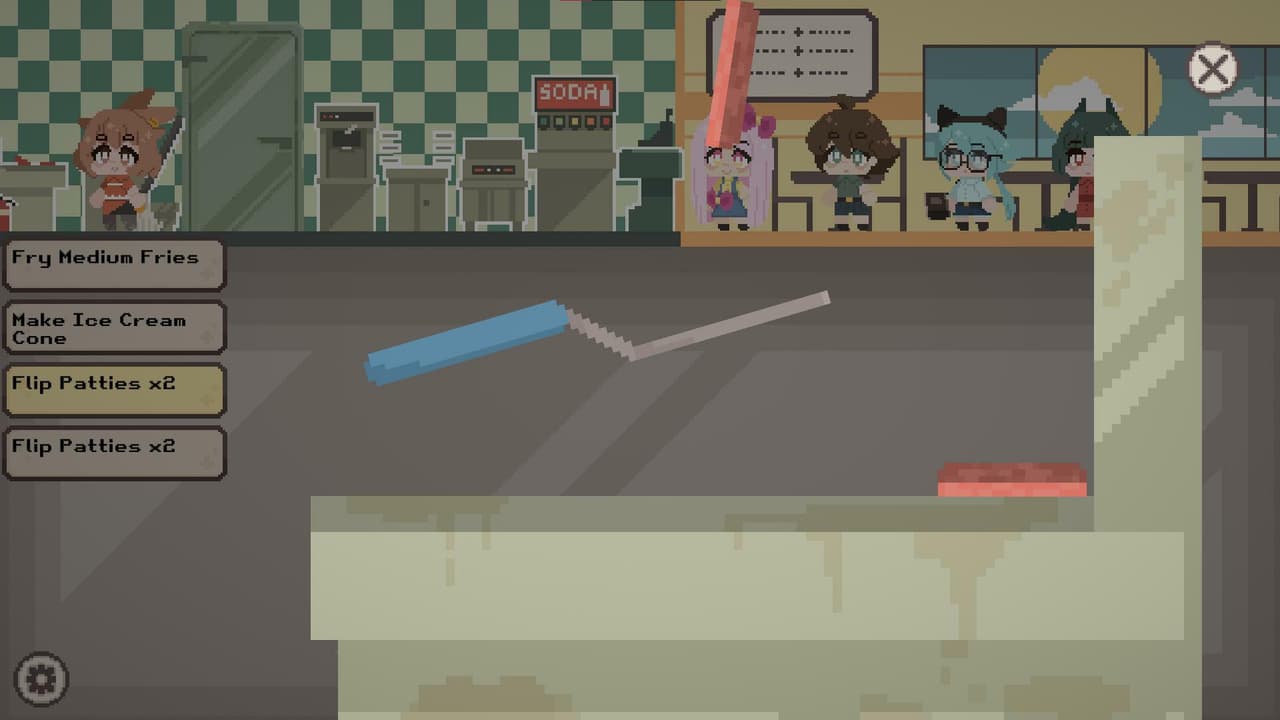 Double Cheeseburger, Medium Fries (itch) screenshot 3