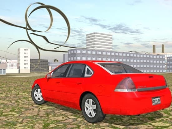 Extreme Racing Real Stunt Flying Car screenshot 2