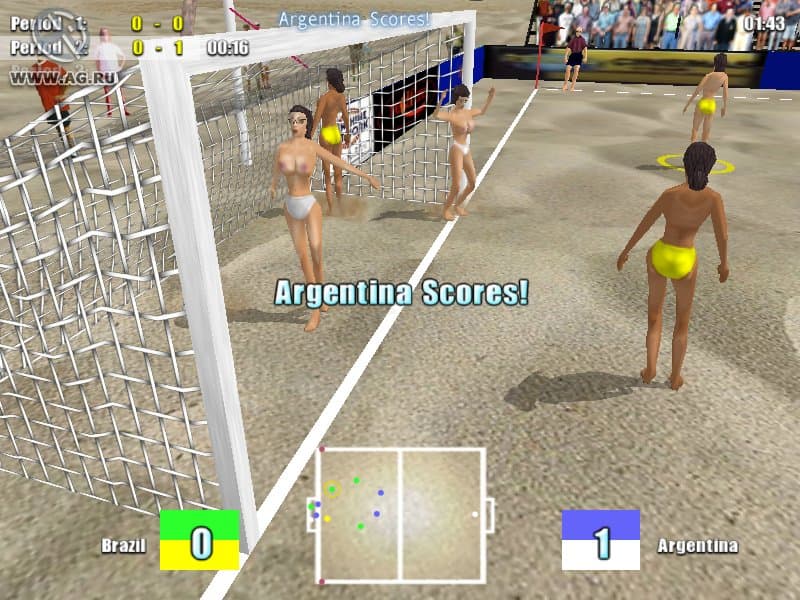 Babes & Balls Xtreme Beach Soccer & Volleyball screenshot 6