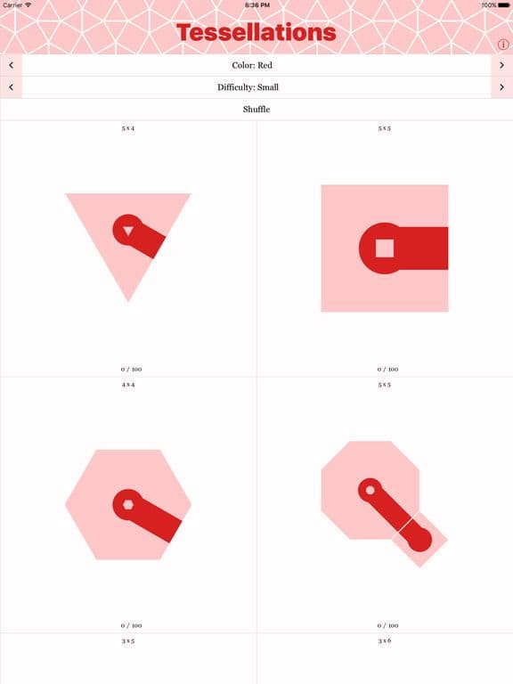 Tessellations - Tiling Puzzle screenshot 2