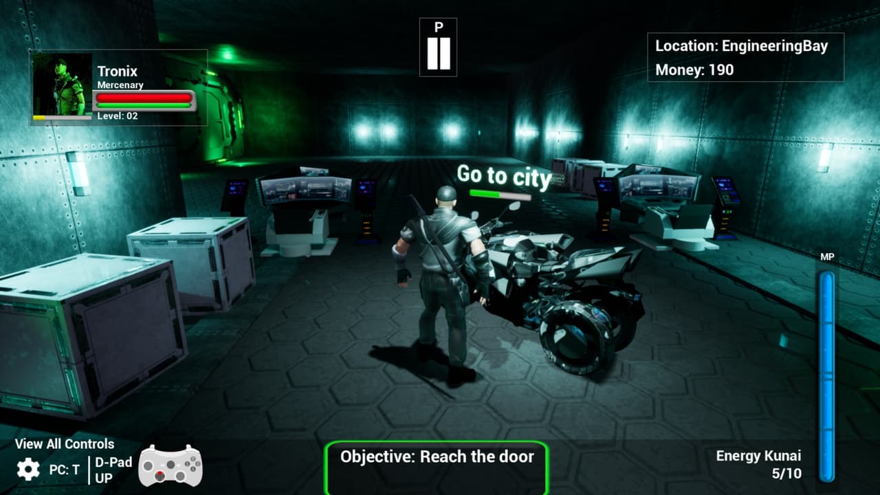 Tronix Mercenary Adrift - The Humanoids screenshot 3