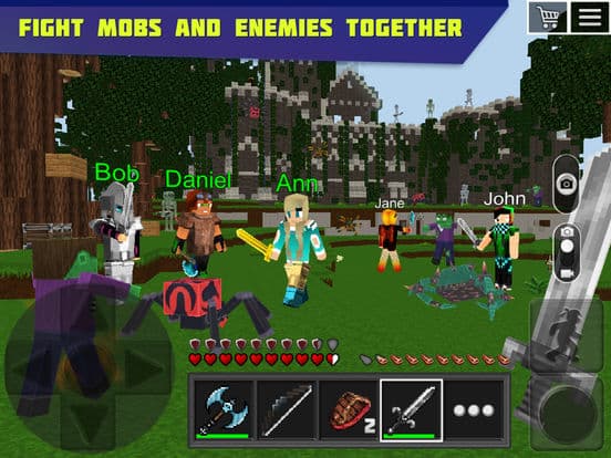 Planet of Cubes Survival Games Multiplayer