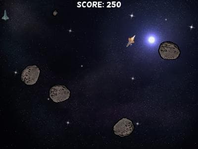ASTEROIDS (itch) (Yannick Leclerc) screenshot 2