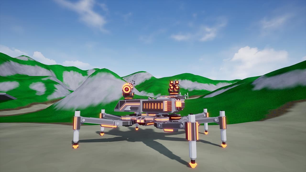 ModularLowPolyRobots screenshot 2