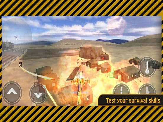 Gunship Heli Warfare Battle Game free screenshot 4