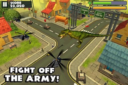 Jurassic Rampage: Smash City screenshot 4