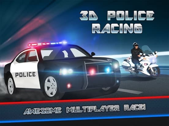 Police Chase Racing - Fast Car Cops Race Simulator screenshot 2