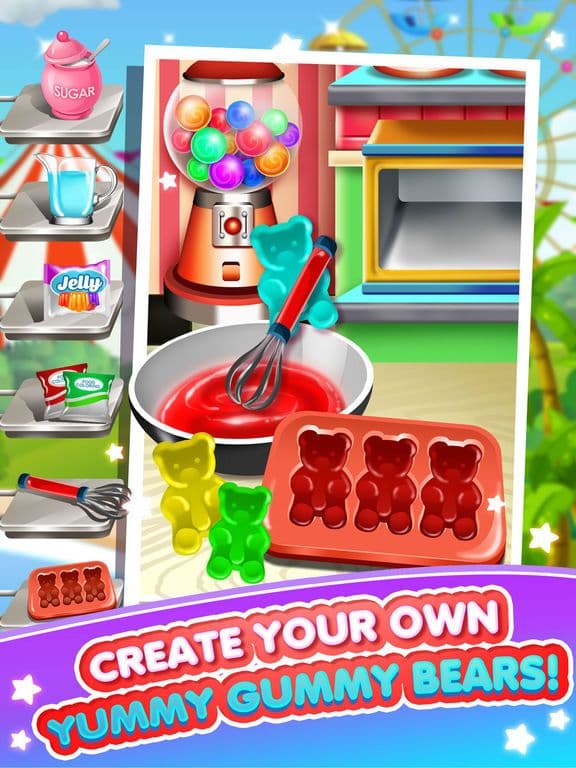 Fair Food Candy Maker Salon - Fun Cake Food Making & Cooking Kids Games for Boys Girls