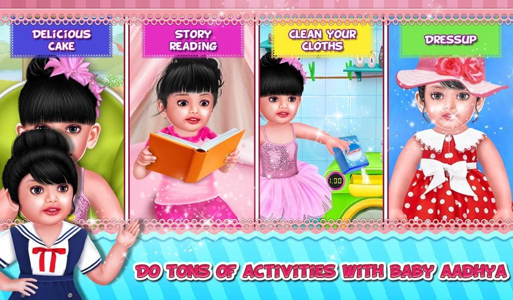 Baby Aadhya Daily Routine Activities screenshot 2
