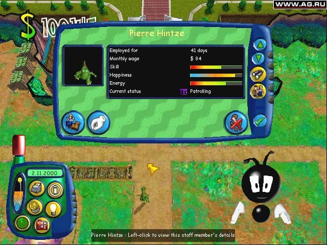 Sim Theme Park screenshot 2
