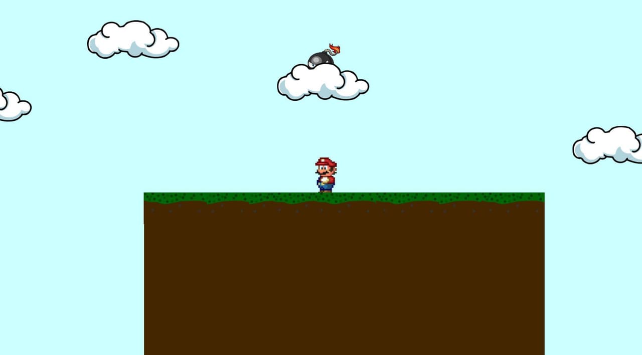 Mario 2D Remake ( Smartphone ) screenshot 2