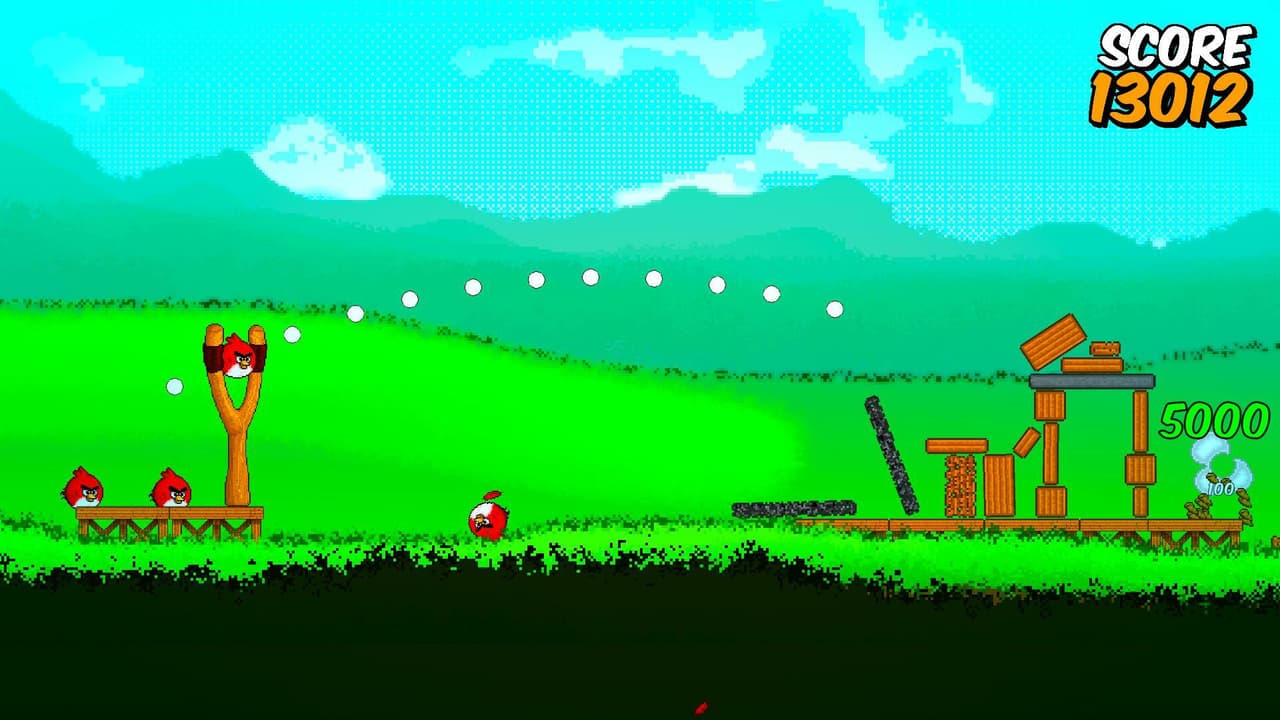 Hyper Day 3 - Angry Birds (Pixel Art version) screenshot 4
