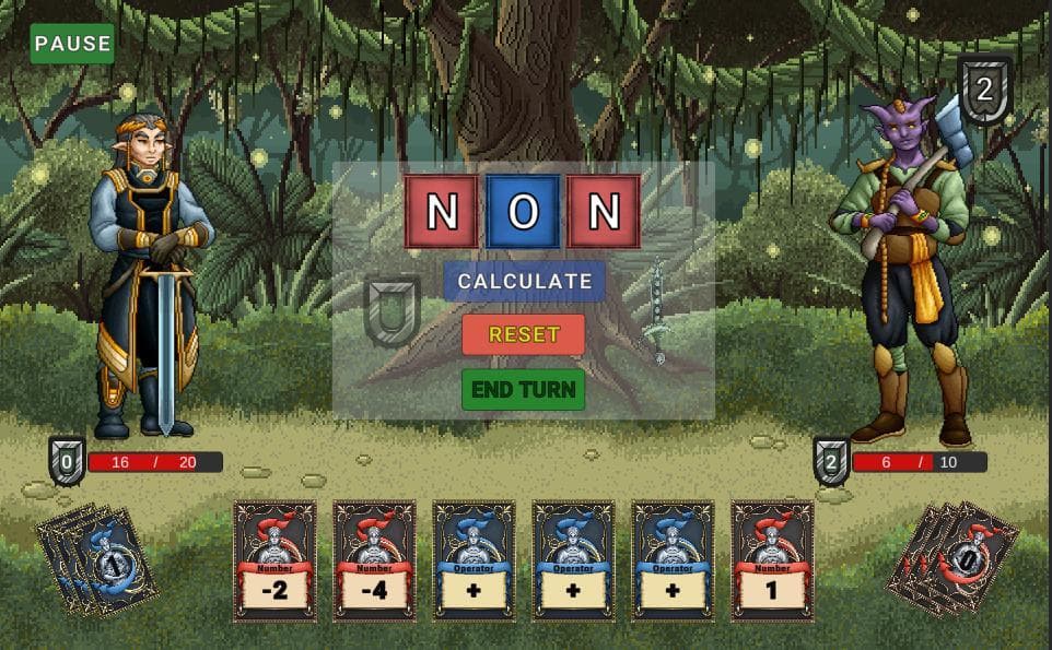 Math Battle (Tarasiuk Svitlana) screenshot 4