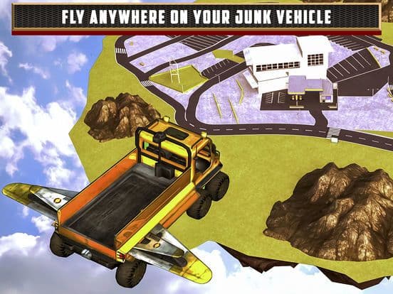 Flying Truck Junkyard Parking screenshot 4