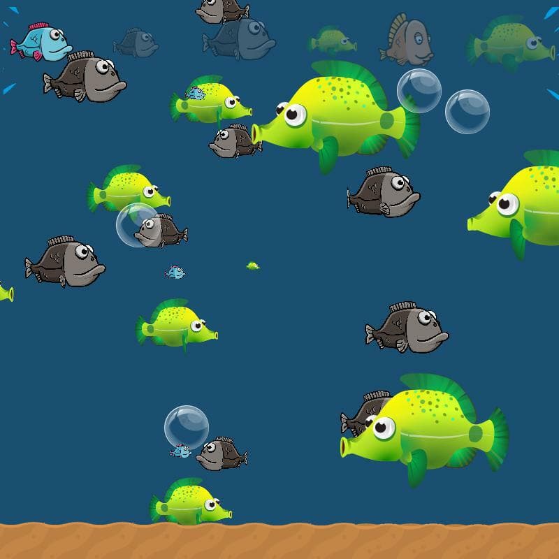 Fish Eat Fish Simulator! screenshot 2