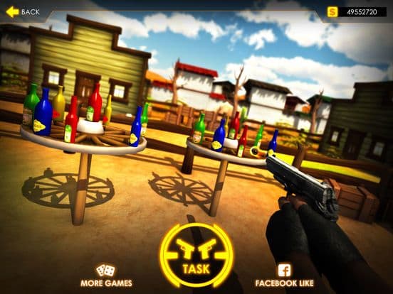 Bottle Shoot 3D Expert - Flipping bottle shooting screenshot 2