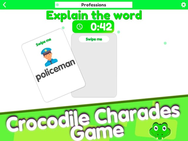 Crocodile Charades Game screenshot 2
