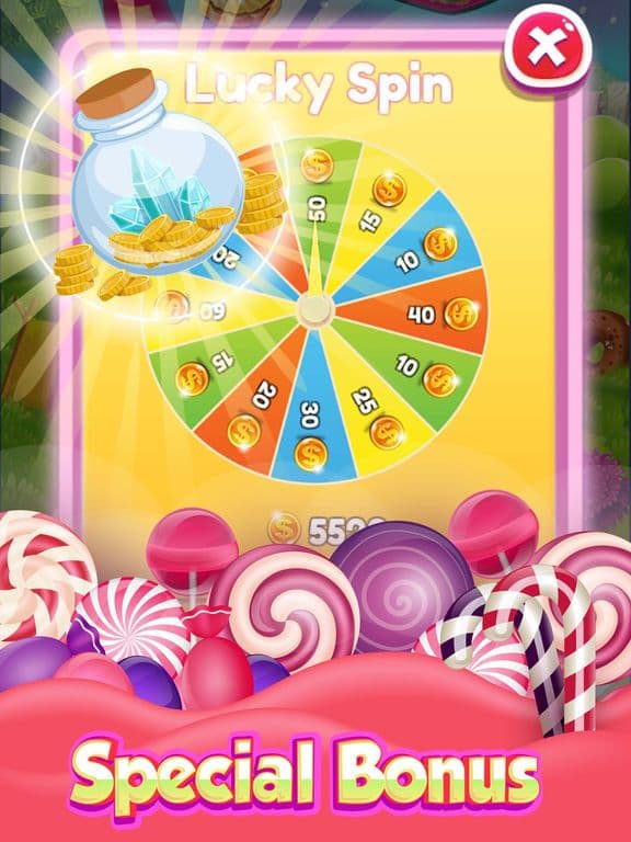 Super Charming Lollipop Perfect Match 3 Sugar Land screenshot 5