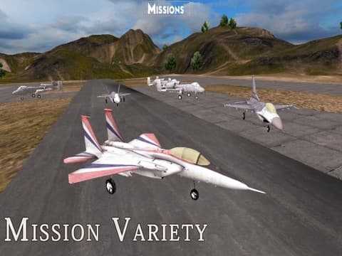 Boeing F-15 Strike Eagle - Combat Flight Simulator of Infinite Airplane Hunter screenshot 6
