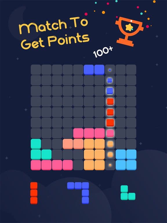 Block Blitz: A Grid Puzzle Game screenshot 3