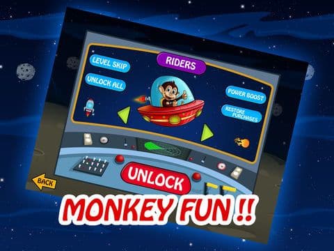 Gravity Star Monkey: Moon Surfers - Little Space Pet Adventure (Free Game) screenshot 5