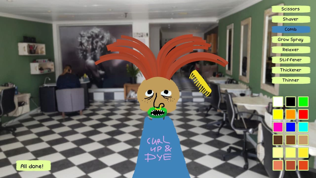 Curl up and Dye screenshot 4