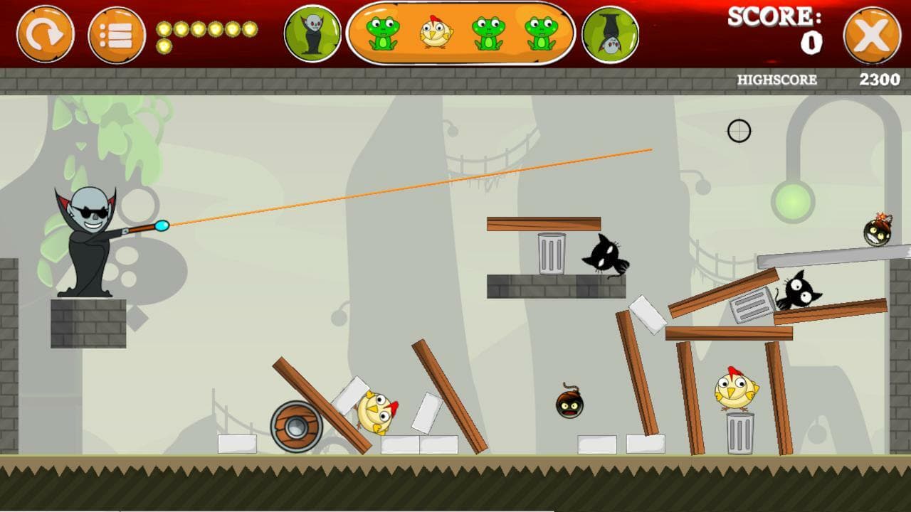 Mr Vampire - action puzzles