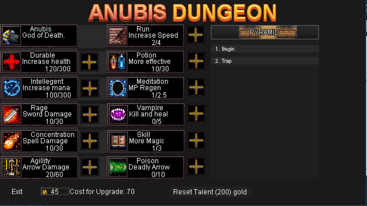 Anubis Dungeon screenshot 2