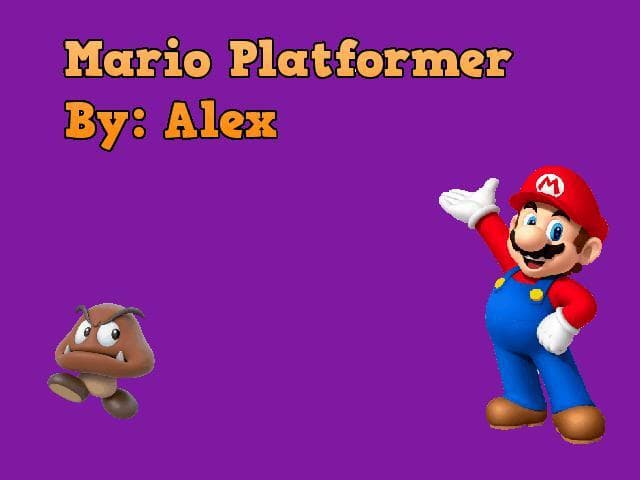 Mario Platformer