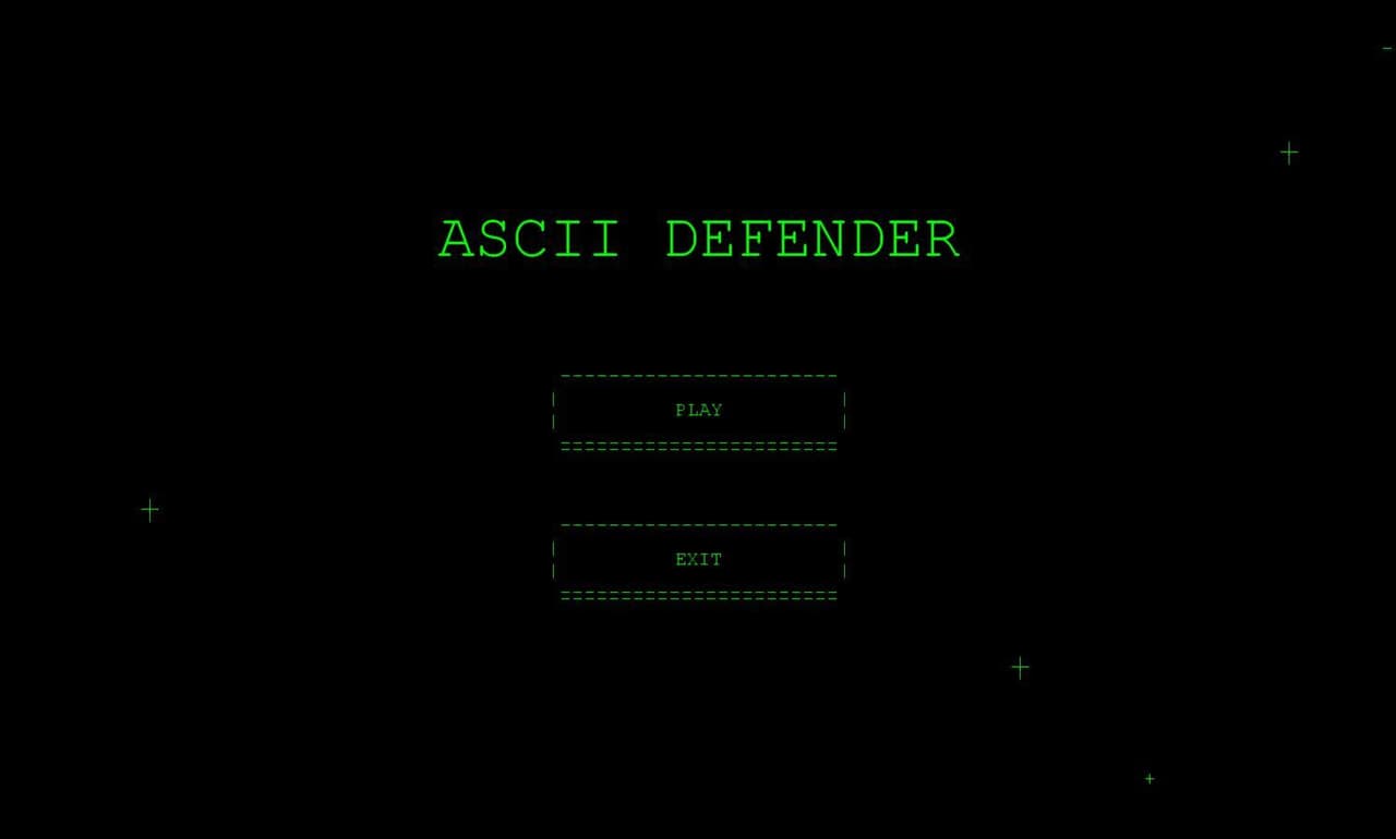 ASCII Defender screenshot 2