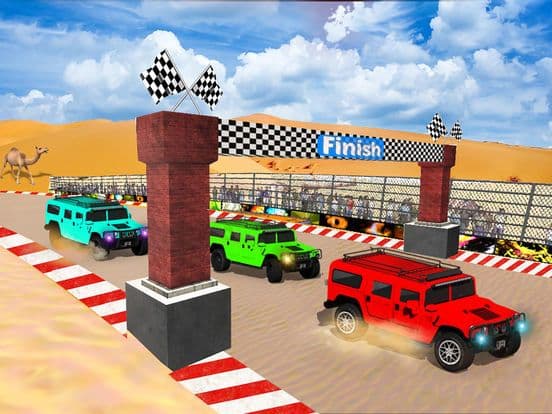 Desert Car Offroad Rally Race screenshot 2