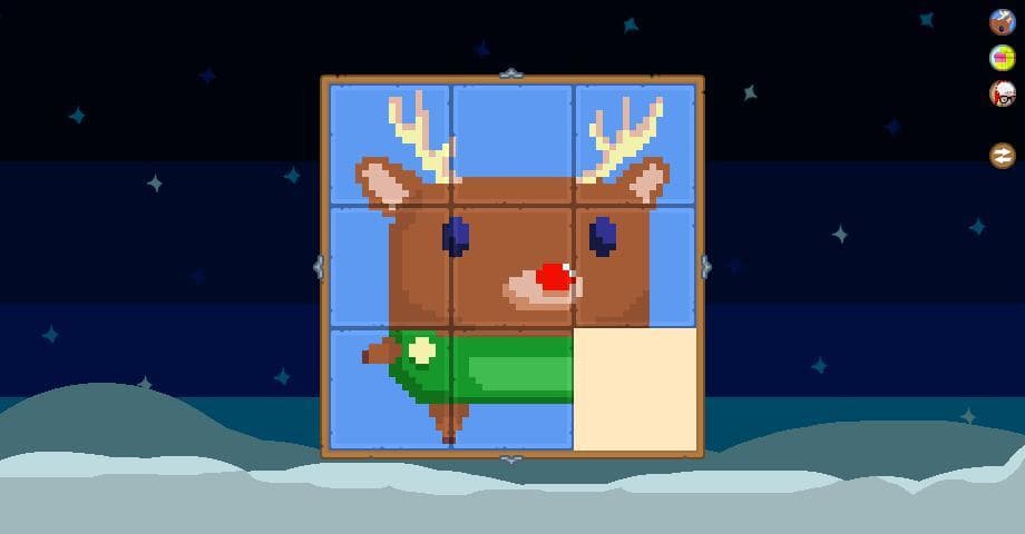 Petit jeu de taquin pour noël screenshot 2