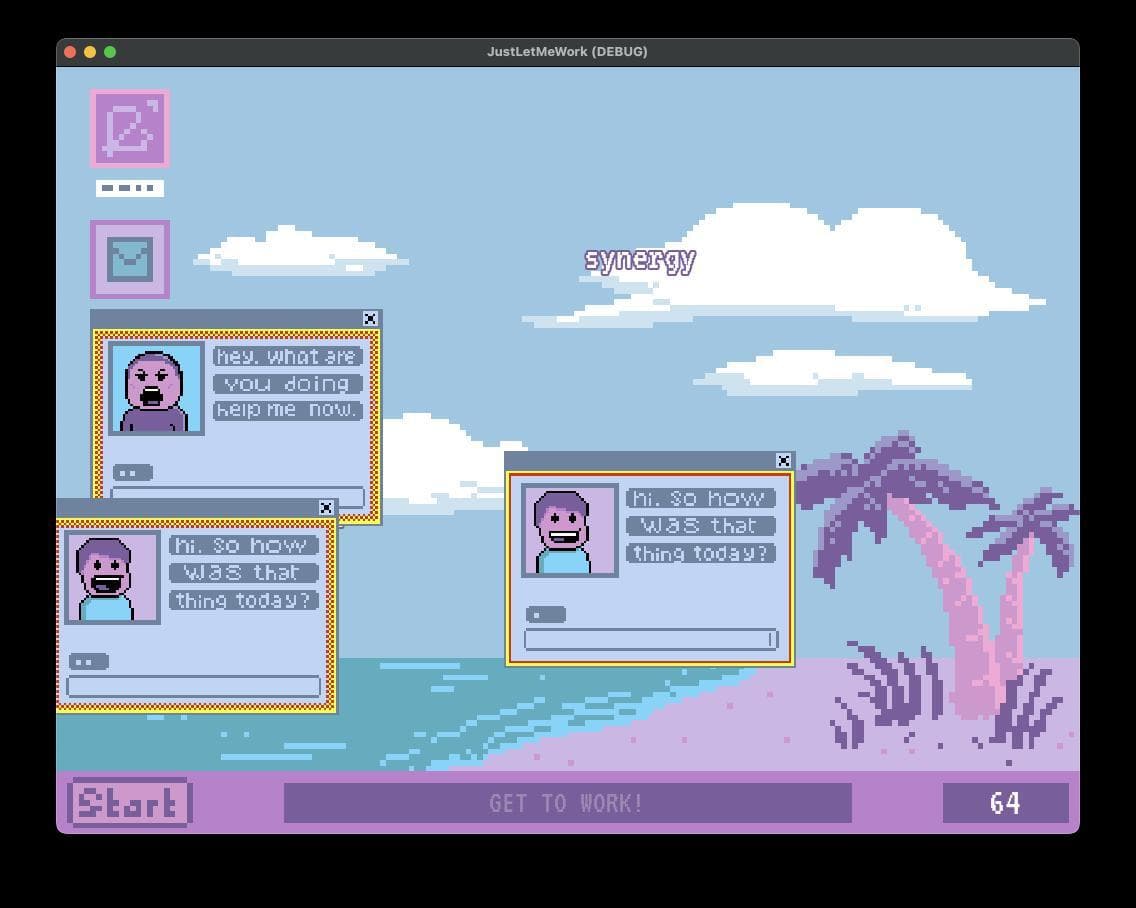 Just Let Me Work! screenshot 3