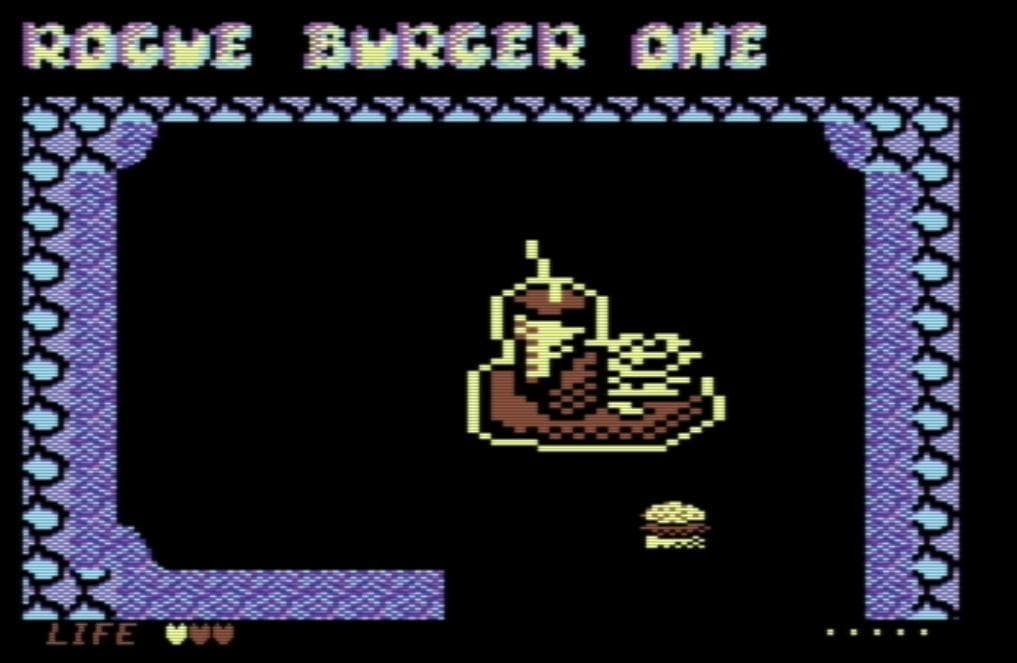 Rogue Burger One (Commodore 64) screenshot 5