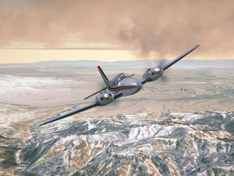 Flying Experience (Baron 58 Edition) - Learn and Become Airplane Pilot screenshot 3