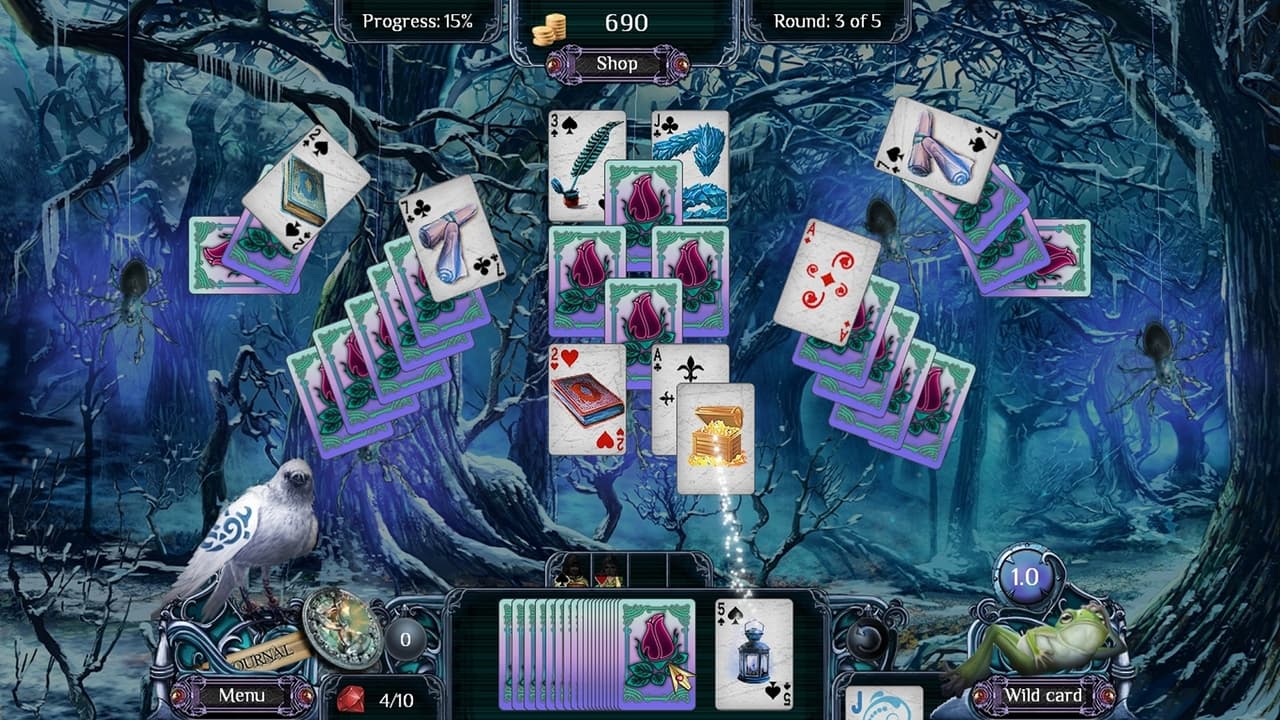 Winter Solitaire screenshot 2
